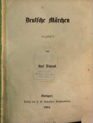 Deutsche Märchen
