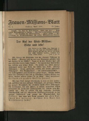 Nr. 4, April 1914