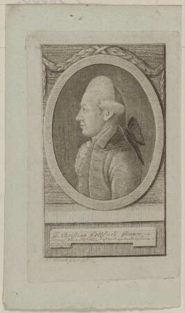 Bildnis des Christian Gottfried Gruner