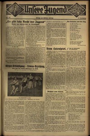 Zweite Ausgabe vom Mittwoch, den 26. September 1934.