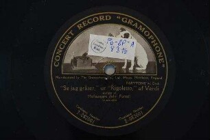 "Se jag grater" : ur "Rigoletto" / af Verdi