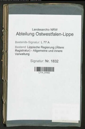 Neugestaltung der kirchlichen Verfassung