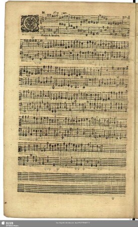 Alte pars: Gaudete & laetare