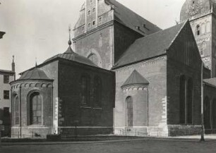 Riga. Dom. Außenansicht von Nordost