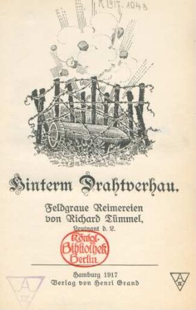 [Bd. 1]: Hinterm Drahtverhau