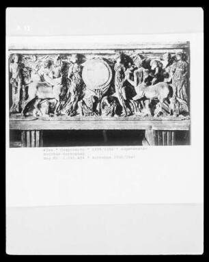 Sarkophag mit Victorien, sogenannter Bacchus-Sarkophag