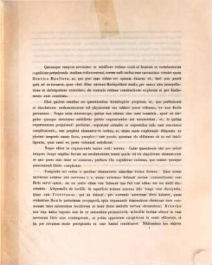 Observationes de retinae structura penitiori : Cum tabula aeri incisa