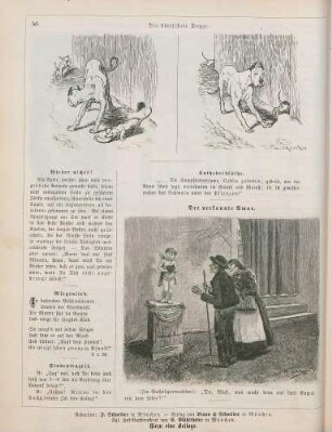 "Die überlistete Dogge" "Der verkannte Amor"