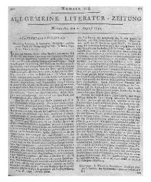 Briefe über verschiedene Theile der Kameralwissenschaft. - Mainz ; Leipzig : Sartorius Bd. 1. - 1790