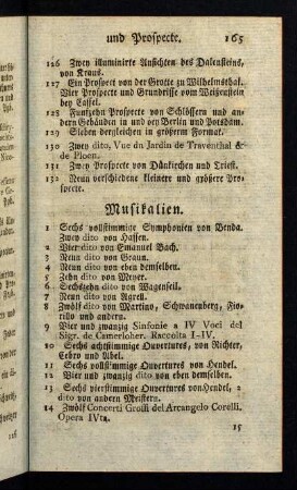 165-166, Musikalien.