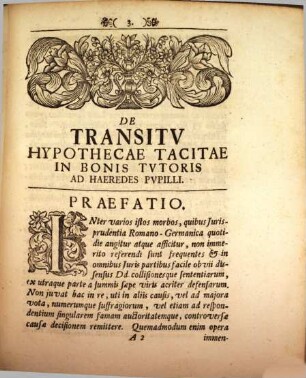 Diss. iur. de transitu hypothecae tacitae in bonis tutoris ad haeredes pupilli