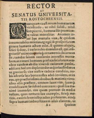 Rector Et Senatus Universitatis Rostochiensis.