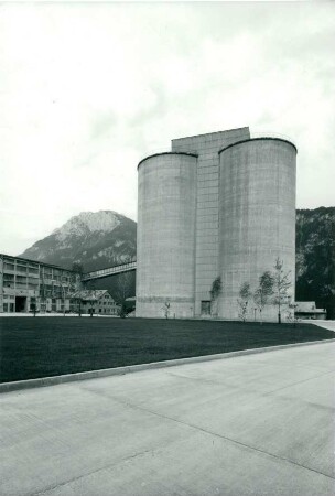 Silo-Bau Zementwerk, ohne Datum