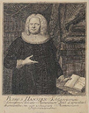 Bildnis von Peter Hanssen (1686-1760)