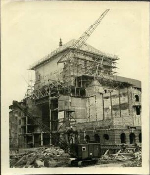 Wiederaufbau in Freiburg