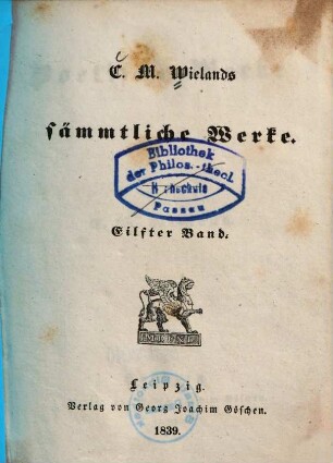 Poetische Werke