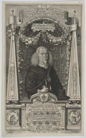 Bildnis des Conradus Carpzovius
