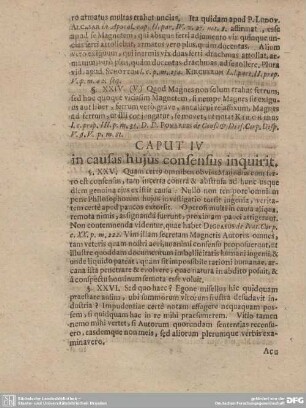 CAPUT IV causas huius consensus inquirit.