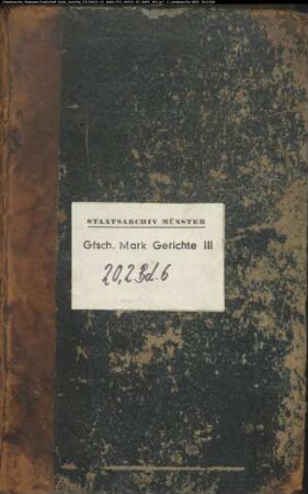 Hypothekenbuch des Kirchspiels Meiningsen (Ampen, Barnhuser Hof, Bergede, Deiringsen, Epsingen, Hiddingsen, Jacobi-Feldmark, Lendringsen, Meiningsen, Müllingsen, Ostheide) Bd. 6