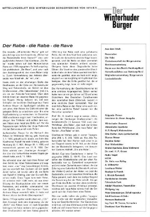 Der Rabe - die Rabe - de Rave