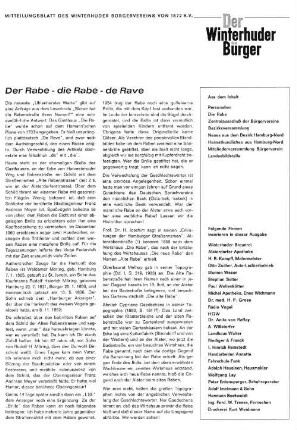 Der Rabe - die Rabe - de Rave