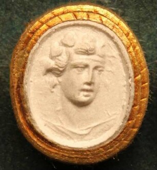 Kopf des Bacchus (Dionysos) (Daktyliothek, Supplement)