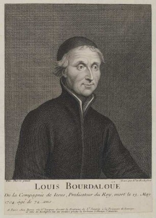Bildnis des Louis Bourdaloüe