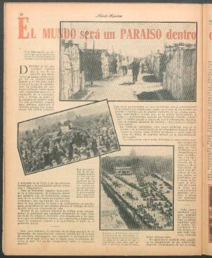 El mundo será un paraíso dentro de 50 años
