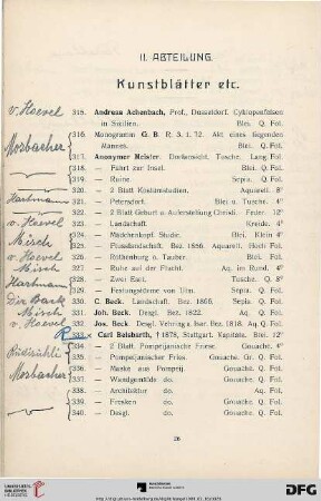 II. Abteilung. (Nr. 315-674)