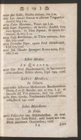 Libri Miscellanei