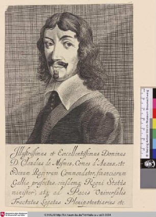 Claudius de Mesmes, Comes d'Avaux