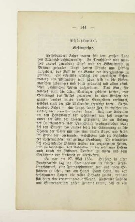 Schlußkapitel. Stedingsehre