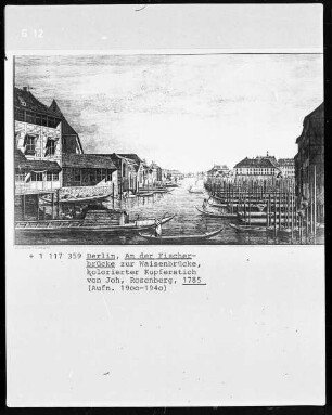 "An der Fischerbrücke" in Berlin