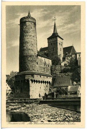 Bautzen. Alte Wasserkunst