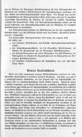 Private Knabenschulen