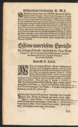 Schöne auserlesene Sprüche der heiligen Schrifft ...