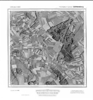 Lichtensberg, Gauß-Krüger-Koordinaten: Rechtswert: 3492, Hochwert: 5776