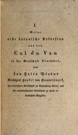 Neues botanisches Taschenbuch für die Anfänger dieser Wissenschaft und der Apothekerkunst. 1810