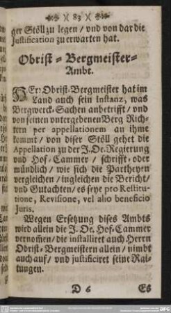 Obrist-Bergmeister-Ambt