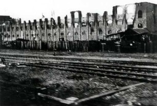 Zerstörungen Zweiter Weltkrieg. Sinner AG in Grünwinkel