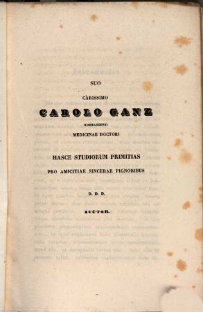 De medicamentis usitatis contra ascarides praecipue de semine cynae eiusque praeparatis