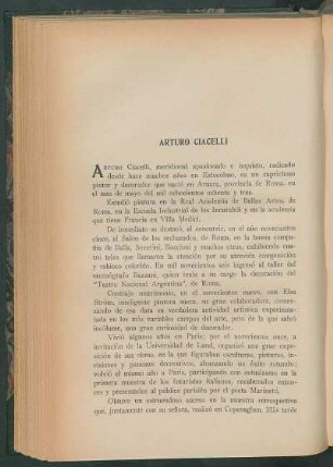 Arturo Ciacelli