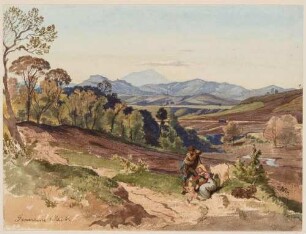 Landschaft bei Genazzano