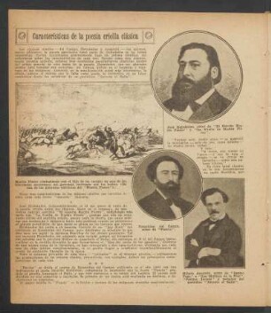 Características de la poesía criolla clásica