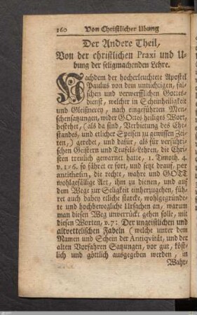Christliches Haus-Kirch-Büchlein. Der Andere Theil.