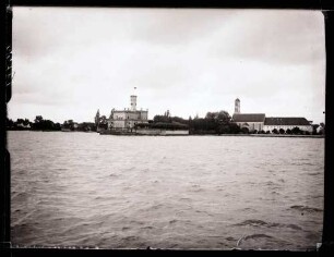 Schloß und Kirche, Foto: Schuster September 1913