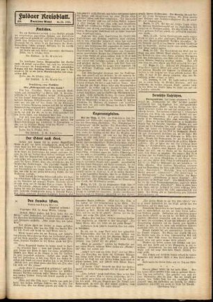Zweite Ausgabe vom Mittwoch, den 15. Oktober 1913.