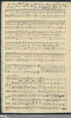 Aria: Mit feurigem Triebe