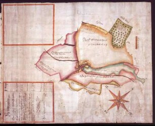 Grundriss der Markung Kalkreute