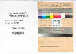 Entnazifizierung Hugo Krueer , geb. 27.03.1912 (Landwirt)
